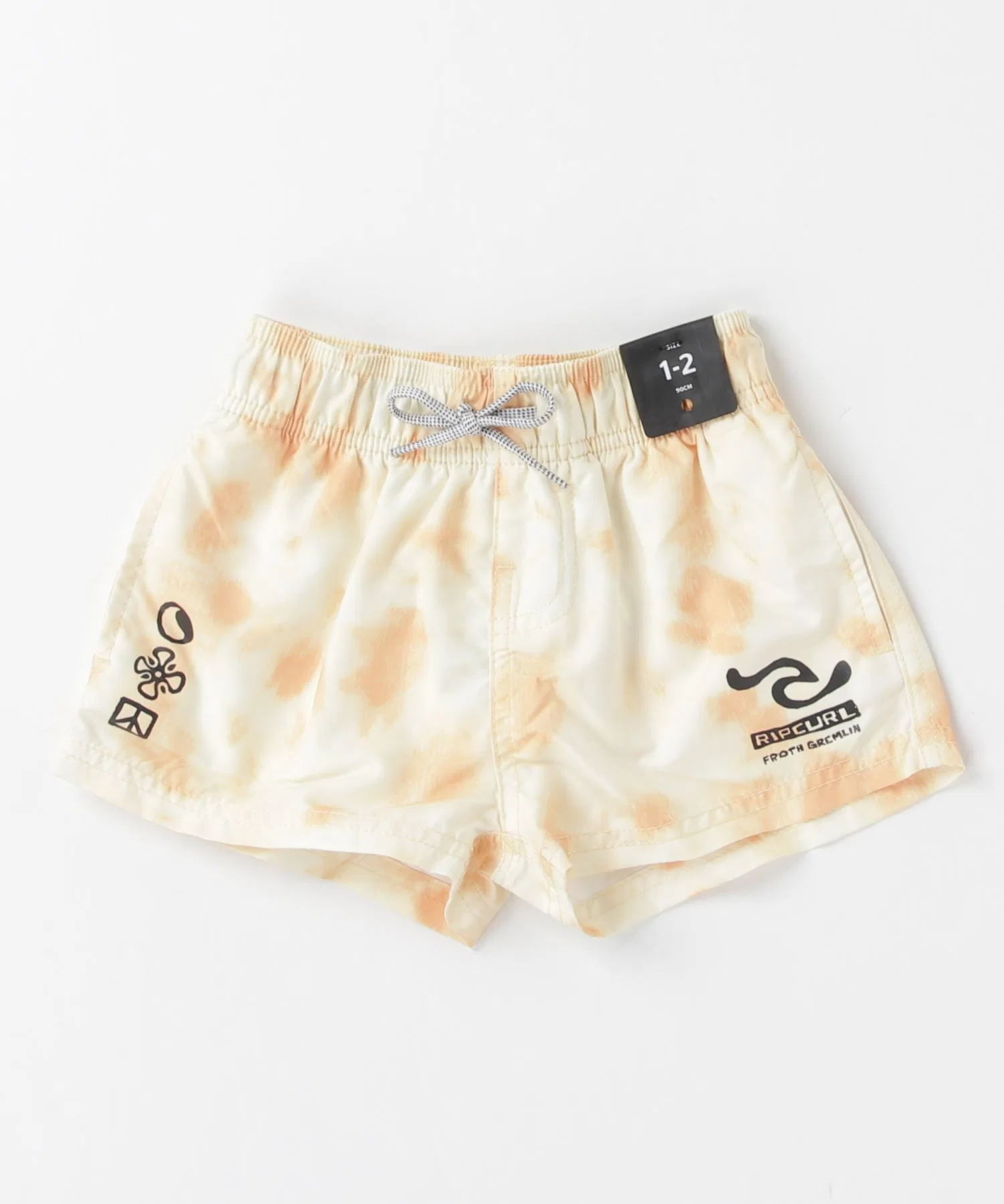 【RIPCURL】GREMLIN DYE VOLLEY -BOY/Детские пляжные шорты с эластичным поясом и принтом по всей поверхности (купальные шорты) — фото 3