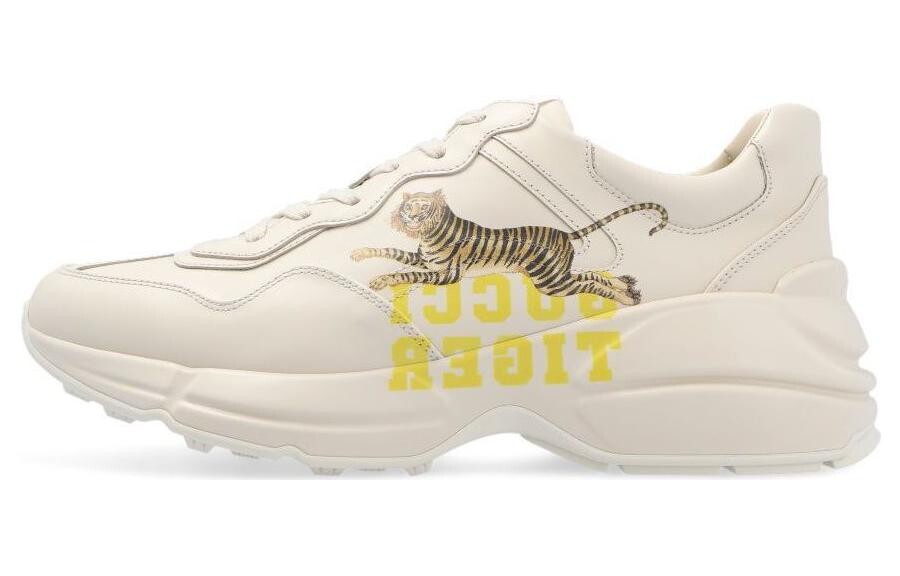 Кроссовки Gucci Rython Tiger, бежевый