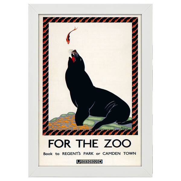 

Рамка для фотографий LegendArte Poster 1925 Zoo, белый