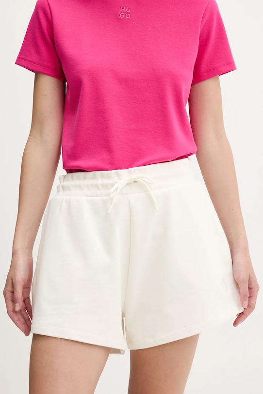 

Хлопковые шорты Hugo Blue, бежевый