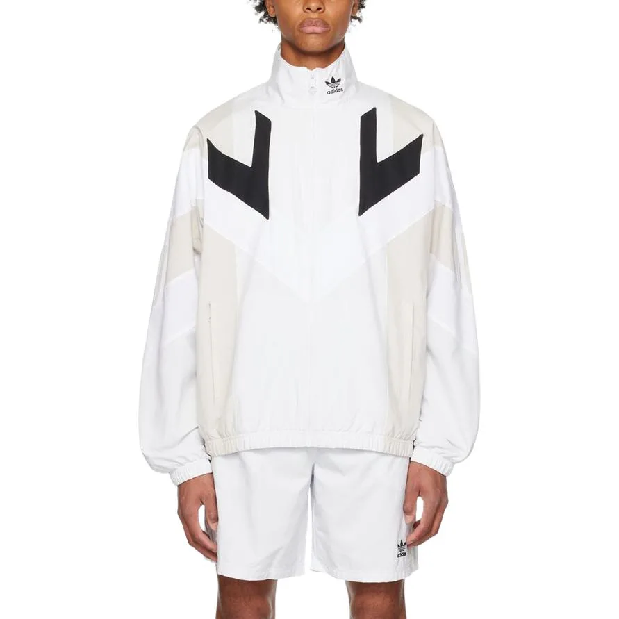 Adidas Originals Куртка мужская Crystal White с отложным воротником — фото 4