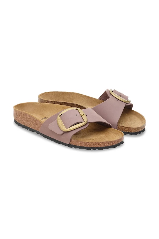Шлепанцы Madrid с крупной пряжкой LENB выцветшего фиолетового Birkenstock, фиолетовый — фото 3