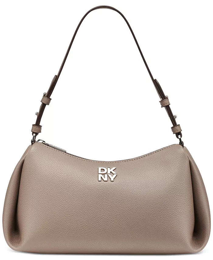 

Сумка через плечо Remy Top на молнии DKNY, коричневый