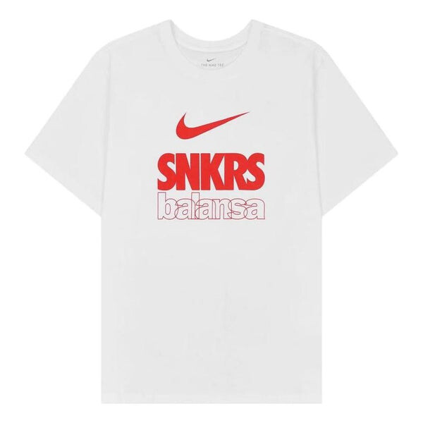 

Футболка x balansa snkrs футболка Nike, белый