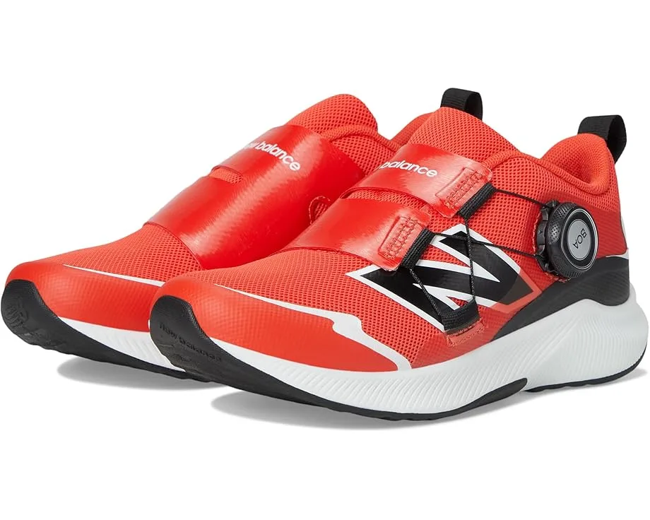 Кроссовки New Balance Kids DynaSoft Reveal v4 BOA (Little Kid), Neo Flame/BlackSee Less