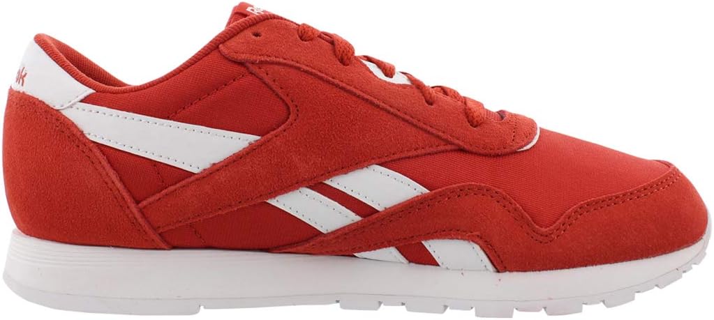 Кроссовки Reebok Classic Nylon для детей и подростков унисекс, белый/красный — фото 3
