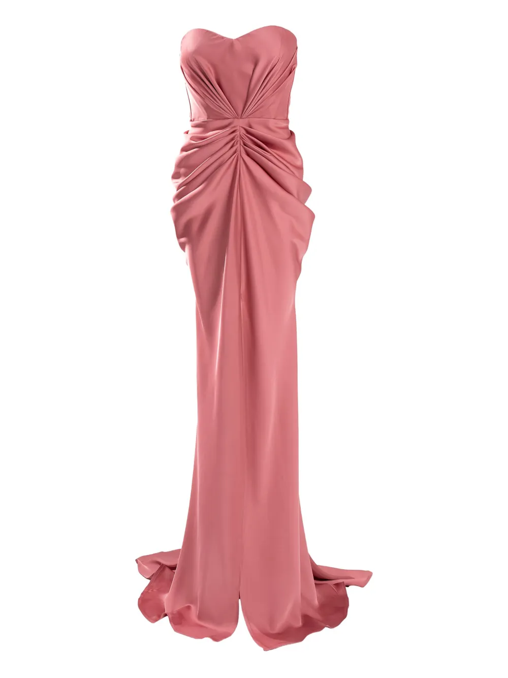 

Макси-платье без бретелек Ana Radu, розовый