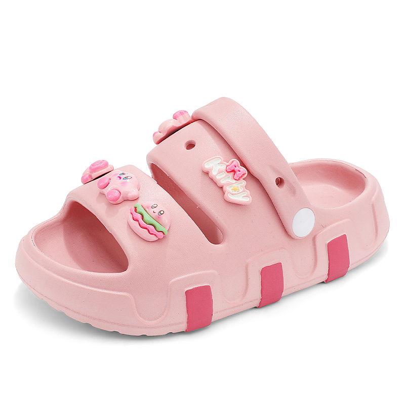 

Низкие шлепанцы детские FIRS Kids, розовый/фиолетовый