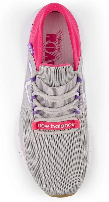 Кроссовки New Balance Kids Fresh Foam Roav V1 на шнуровке, розовый/фиолетовый — фото 4