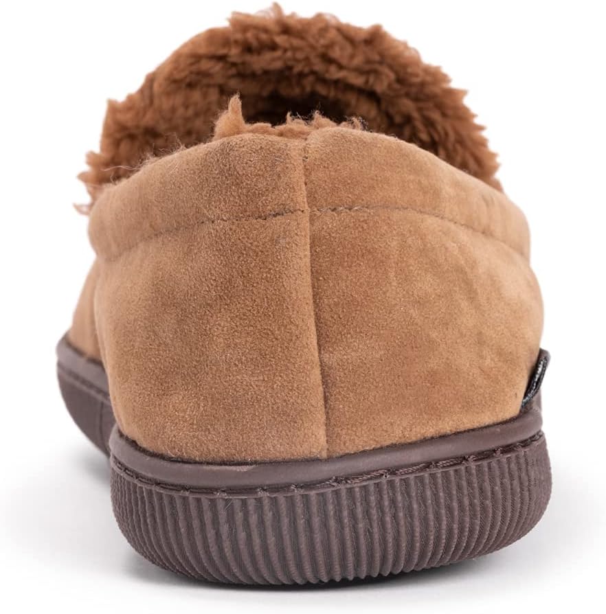 MUK LUKS мужские мокасины из искусственной замши, коричневый — фото 4