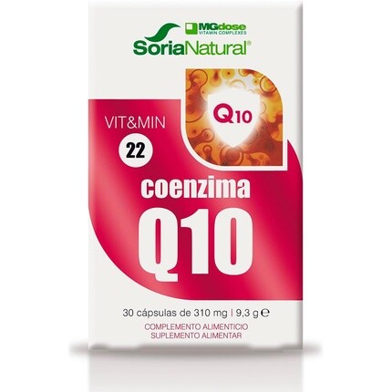 

C-22 Коэнзим Q10 30 таблеток, Soria Natural