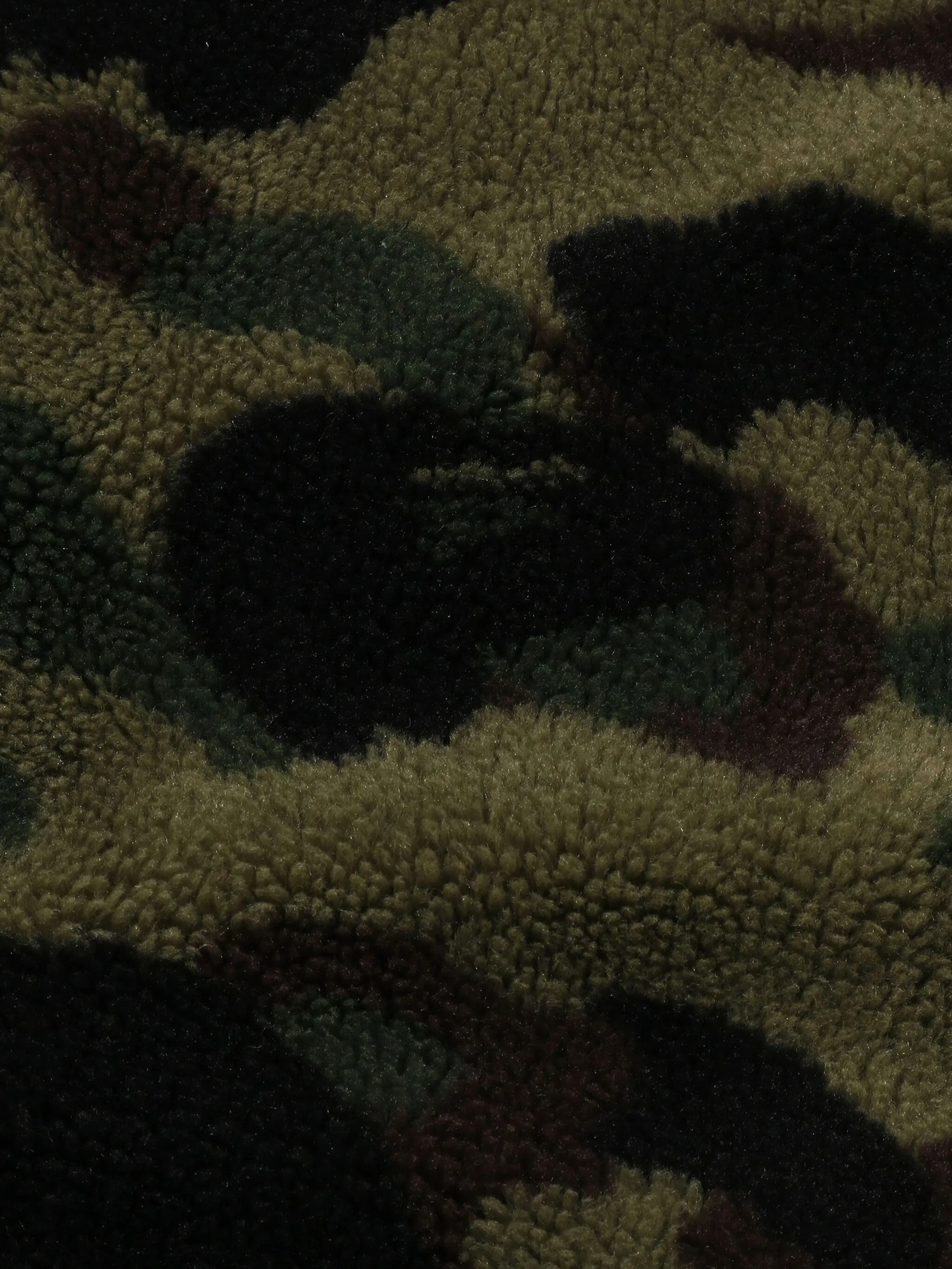 Куртка на молнии с камуфляжным узором A Bathing Ape, зеленый — фото 3