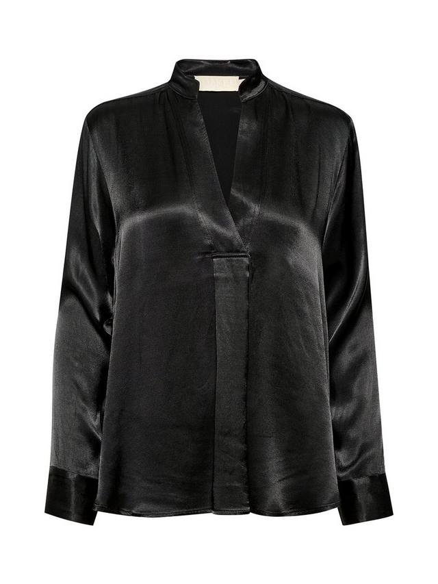 

Блузка Seleena из сатина Soaked In Luxury, Black