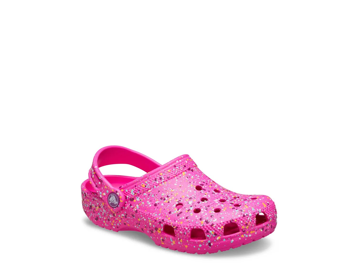 

Сабо Crocs Classic Paint Splatter Clog - Kids, фуксия