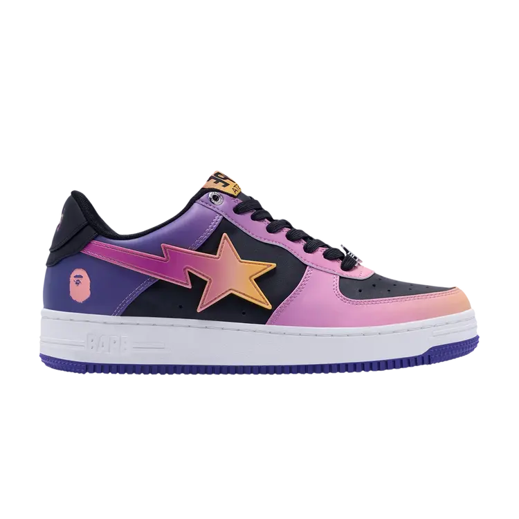 

Кроссовки BAPE Wmns Bapesta #7, фиолетовый