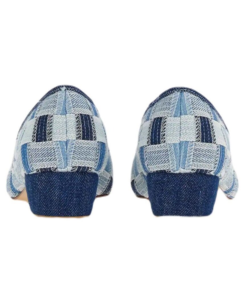 Туфли-лодочки Ferragamo Varina Denim Salvatore Ferragamo, синий — фото 3