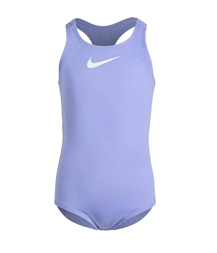 Купальник слитный с встроенным бюстгальтером Effortless Essential Racerback Nike Kids, Light Thistle