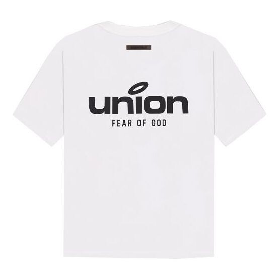 

Футболка Fear of God Essentials FW21 Vintage Tee x Union LA 'White', белый