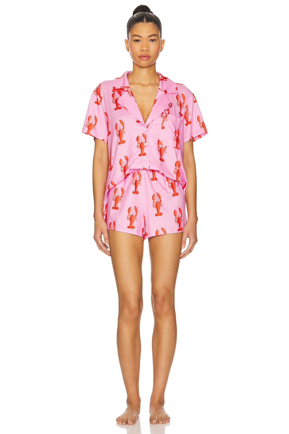 

Комплект пижамы "Воскресное утро" Show Me Your Mumu, pink lobster