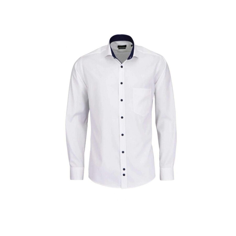 

Повседневная рубашка Hatico Regular fit Button Up Shirt, белый