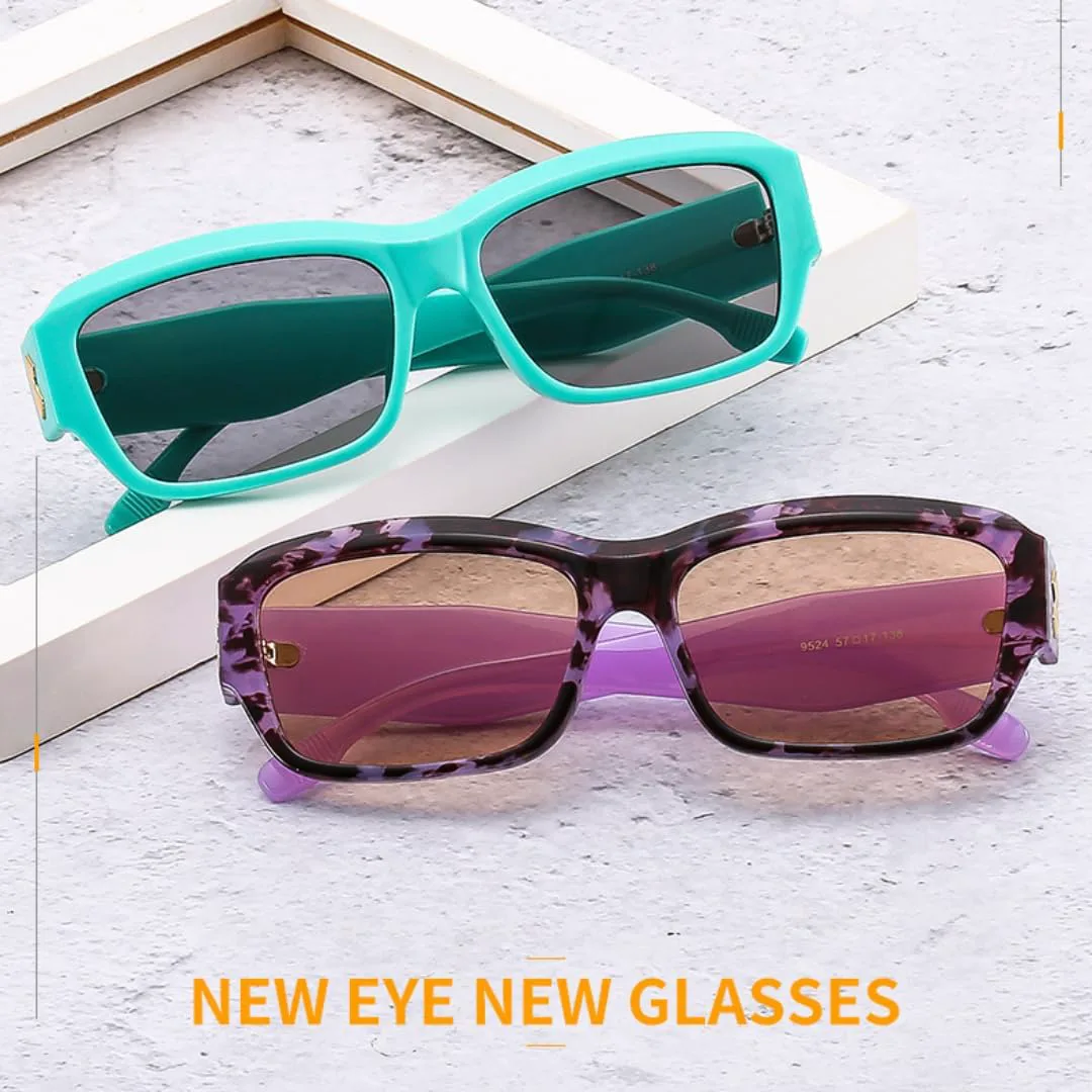 

Солнцезащитные очки для мужчин и женщин - защита UV400 - компактная оправа с градиентными линзами для занятий спортом на открытом воздухе и вождения DSVIGF, Pink