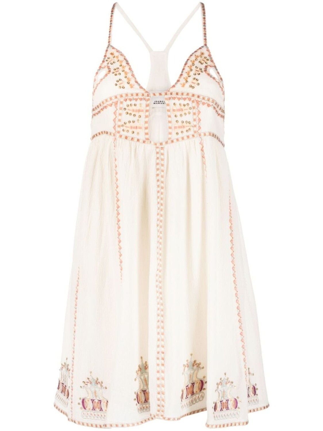 

ISABEL MARANT платье мини Bretty, нейтральный цвет