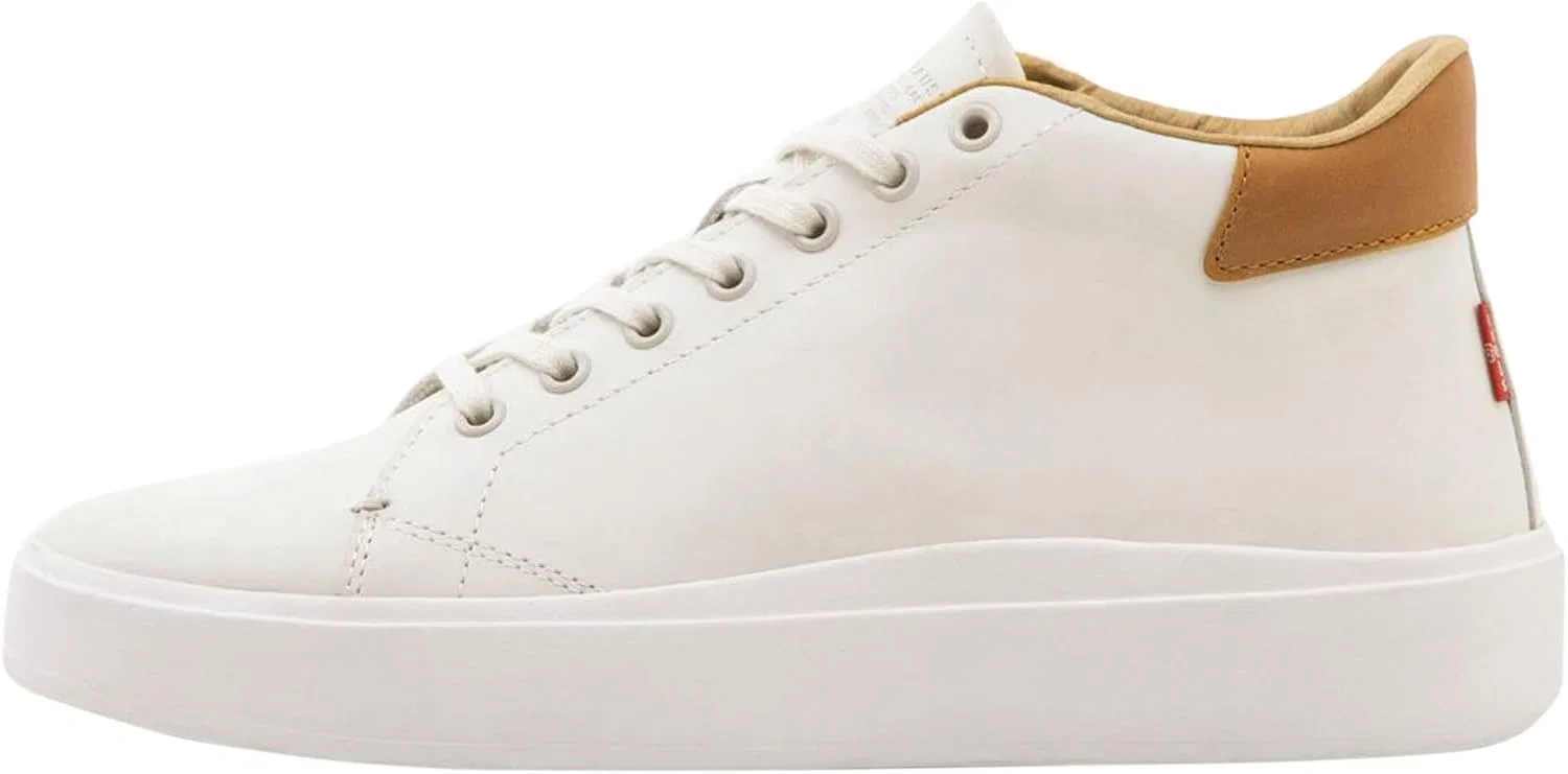 Кроссовки Levi's Herren Gibbs Mid, 2-Off-White