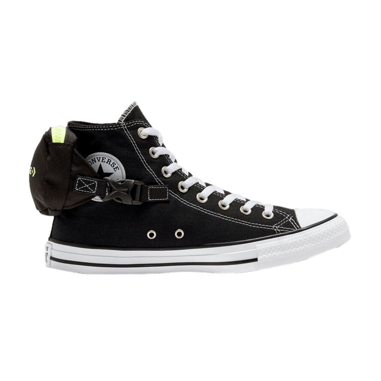 

Кроссовки Converse Chuck Taylor All Star Buckle Up High 'Volt Glow', черный