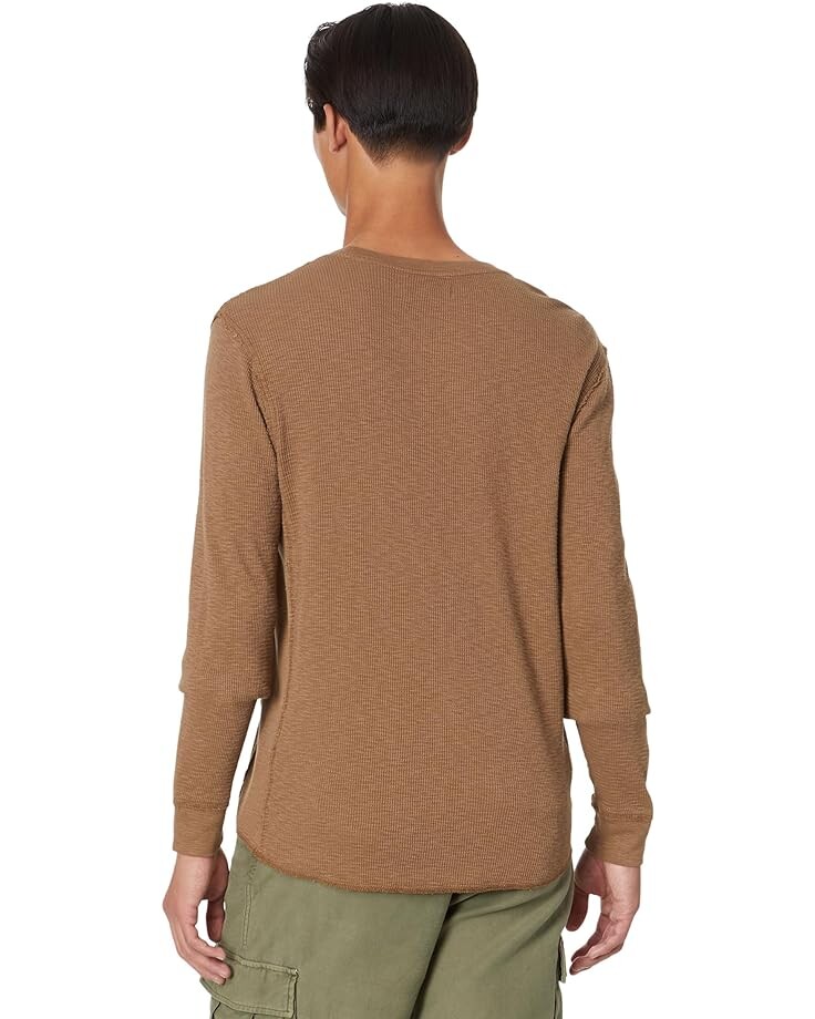 

Топ Lucky Brand Garment Dye Thermal Crew Top, цвет Coffee Liqueur