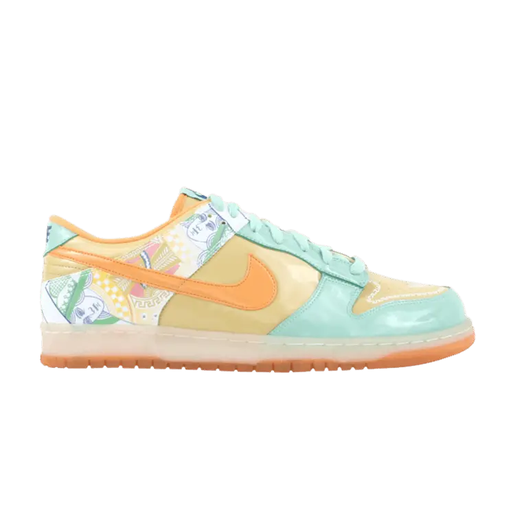 Кроссовки Nike Wmns Dunk Low Premium Collection Royale Serena Williams, зеленый