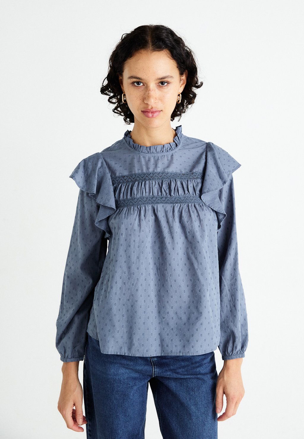 

Блуза VMTRINE Vero Moda, синий