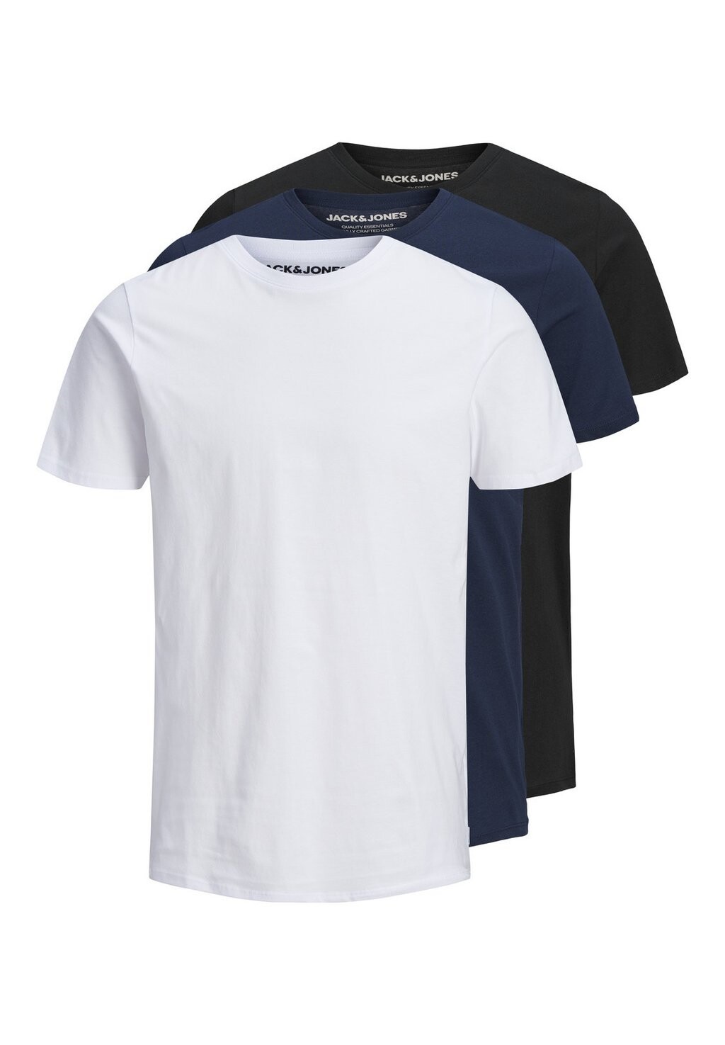 

Базовая футболка JJE 3 PACK Jack & Jones, черный