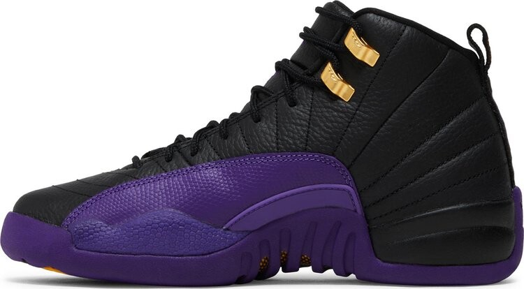 Кроссовки Air Jordan 12 Retro GS 'Field Purple', фиолетовый — фото 3