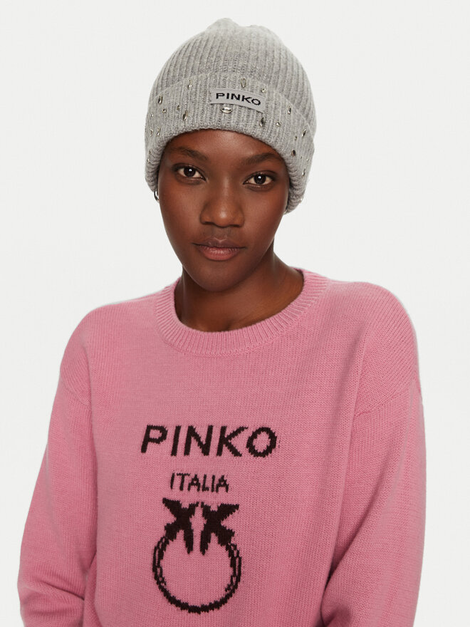 

Зимняя шапка PINKO Serengeti Cuffia 104326 A27A I17, серый