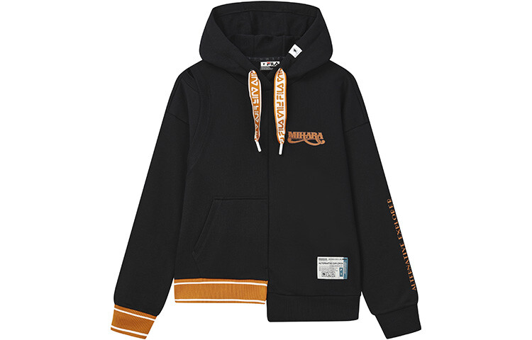 

Женская толстовка Mihara Yasuhiro X, цвет черный как смоль Fila