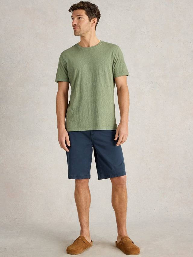 

Хлопчатобумажная футболка abersoch White Stuff, цвет Khaki Green