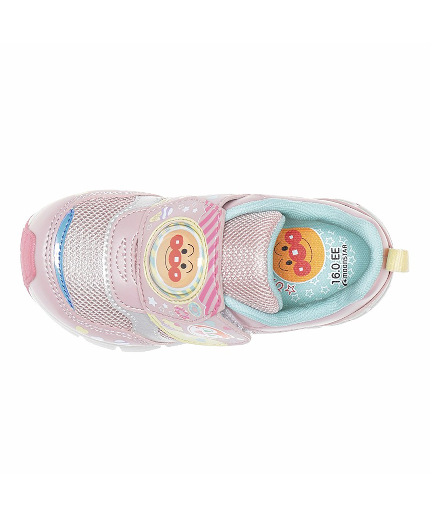 AP C183 Розовые детские кроссовки, Anpanman Moonstar, pink — фото 3