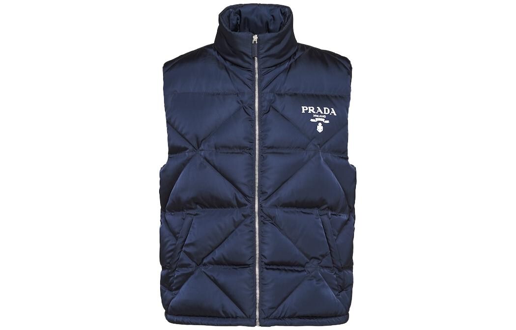 

Пуховик мужской Prada, темно-синий