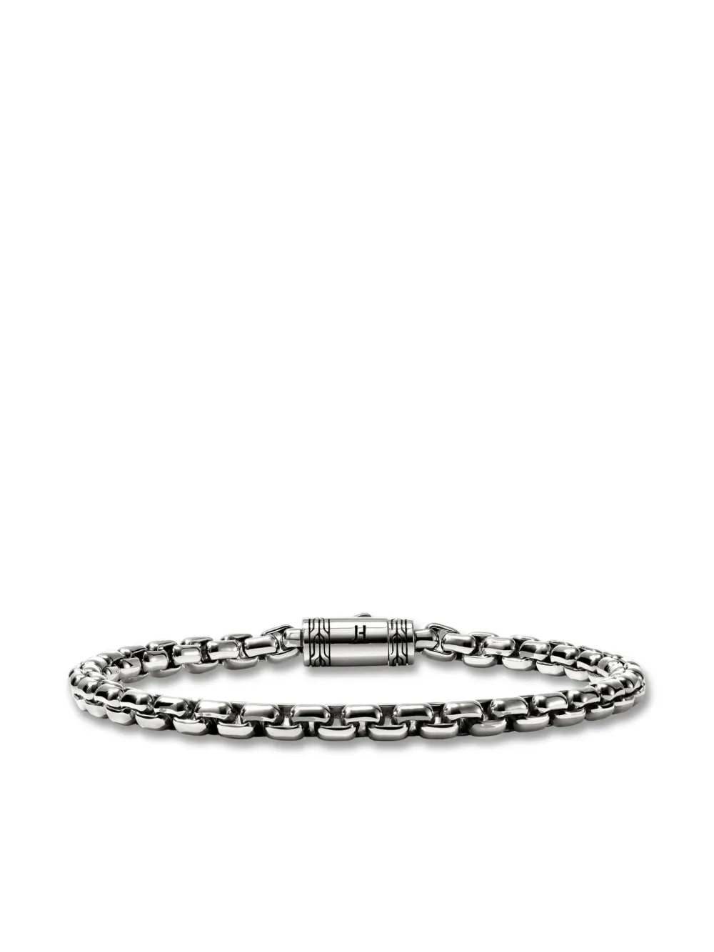 

Серебряный браслет Box Chain John Hardy, серый