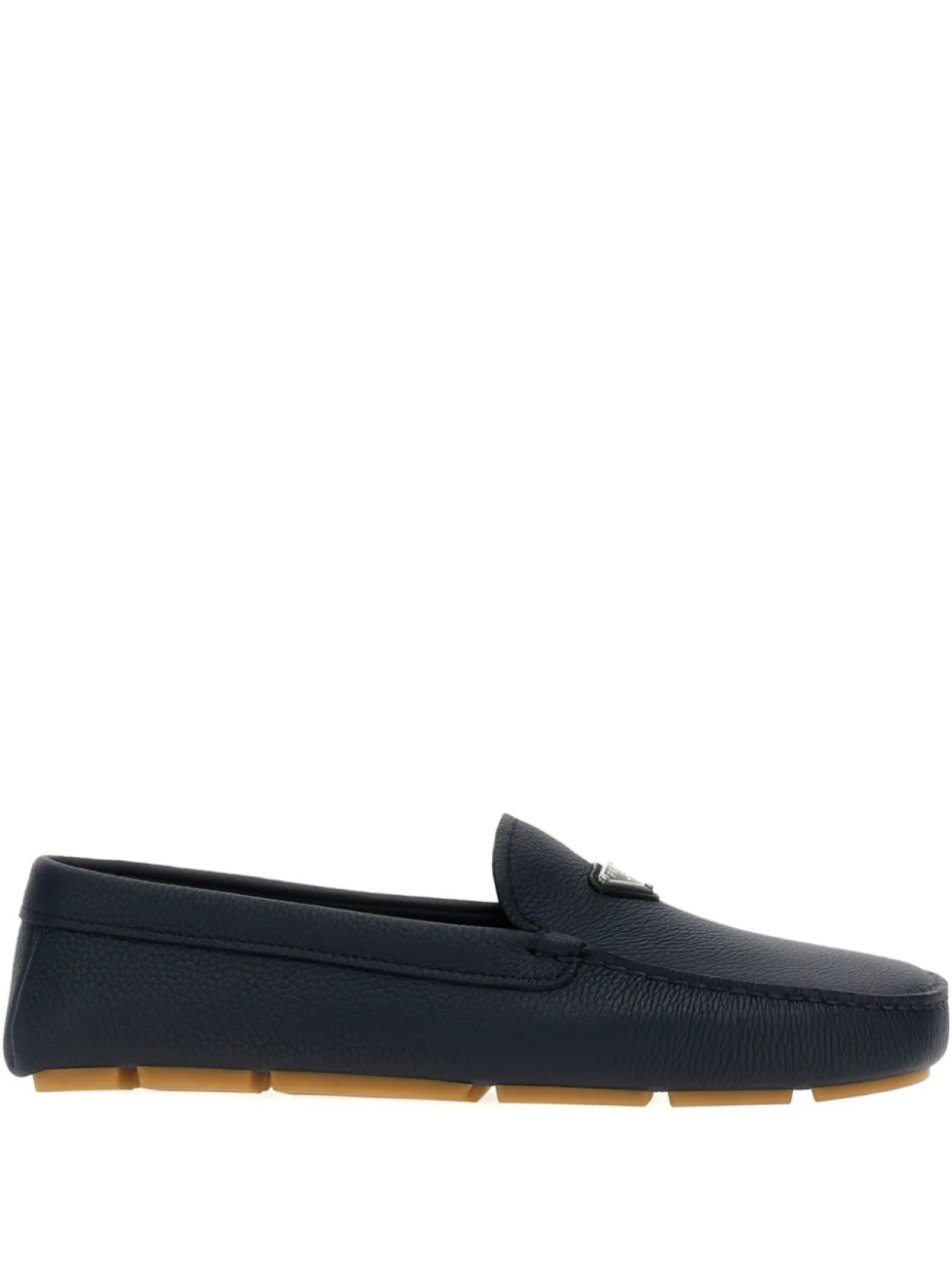 

Prada кожаные лоферы, синий