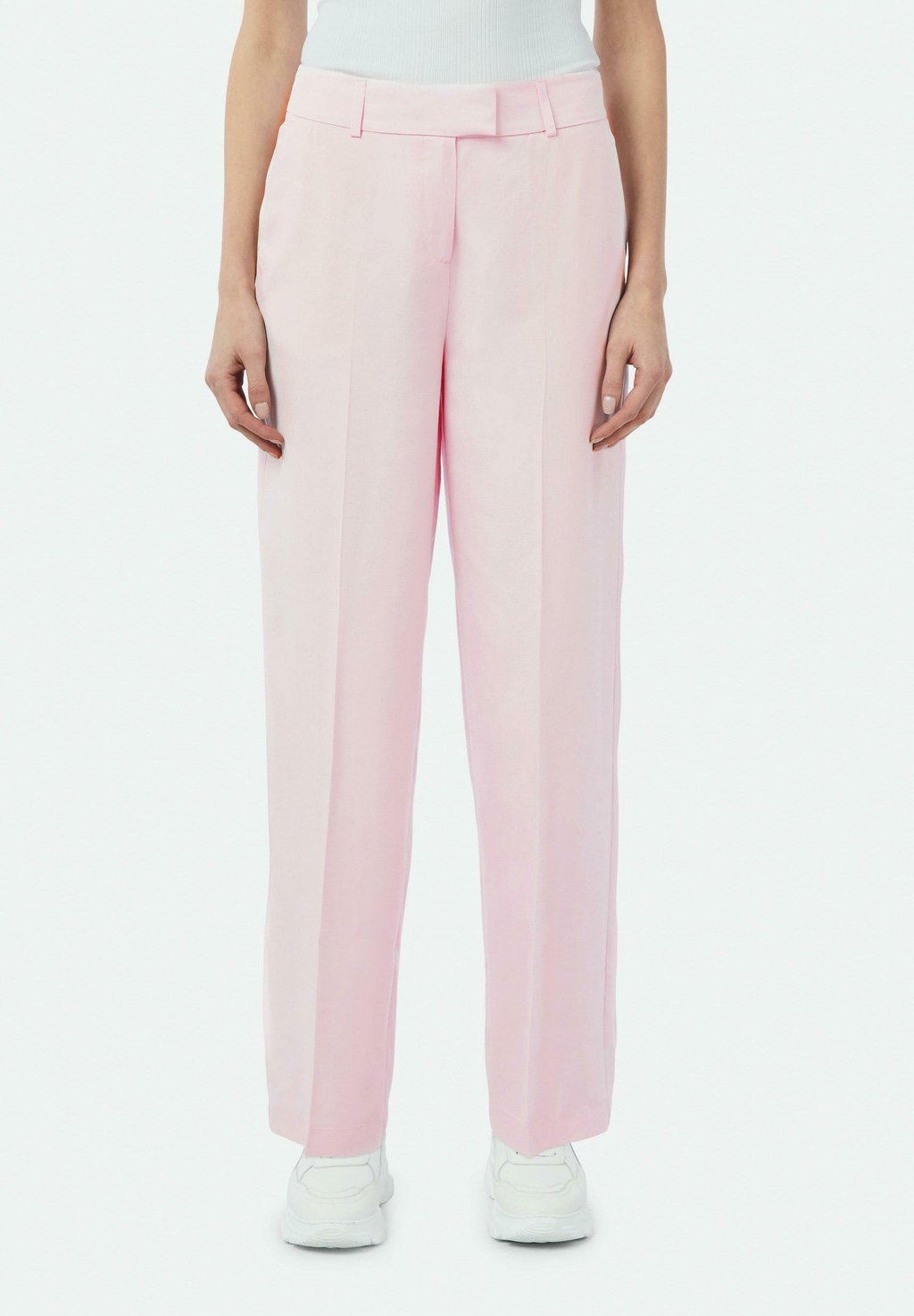 

Брюки WIDE LEG HOSE comma casual identity, светло-розовый