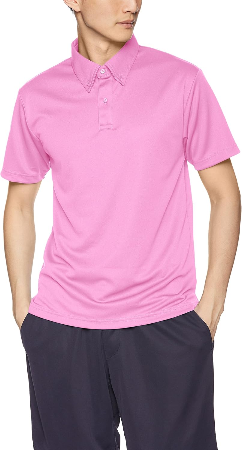 

Мужская рубашка-поло Glimmer Dry Button Down (без карманов), розовый