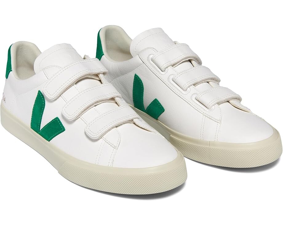 

Кроссовки VEJA Recife Logo, цвет Extra White/Emeraude