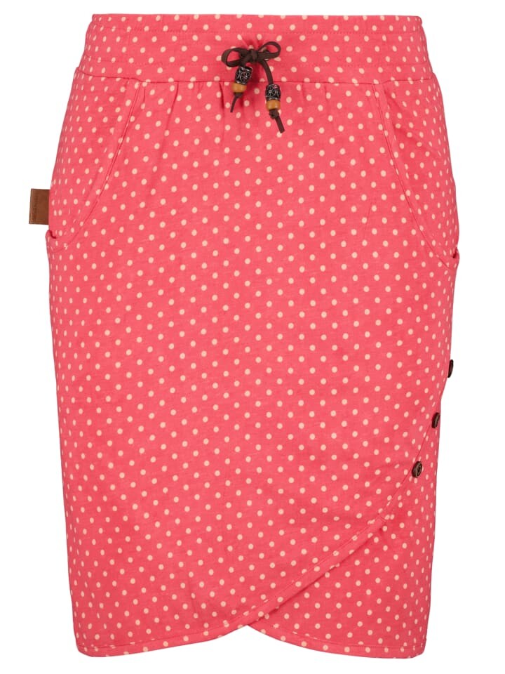 

Мини-юбка alife and kickin, цвет coral melange