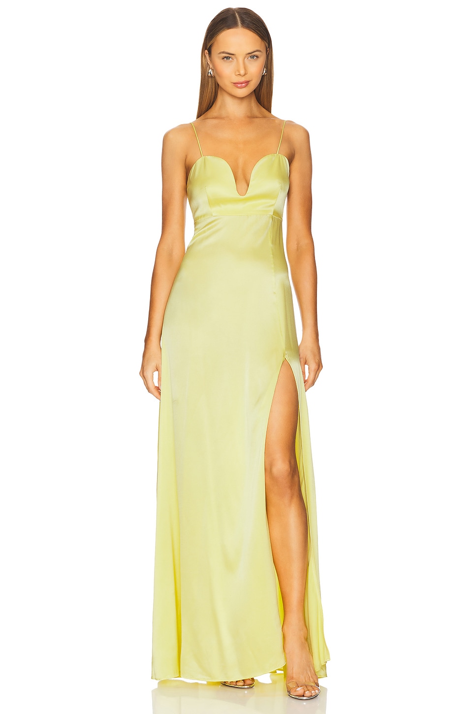 

Вечернее платье Delara Azeeza, lemon