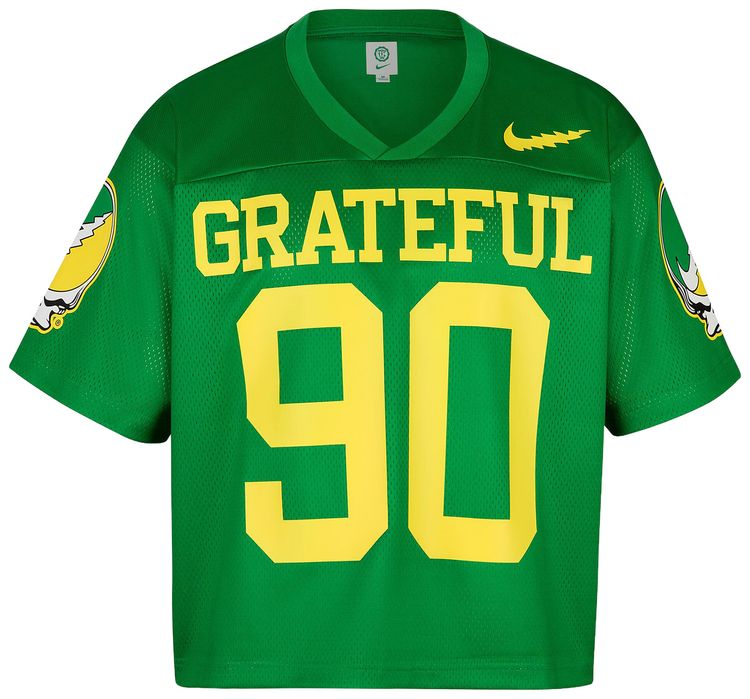 

Футболка Nike x Class Trip x Grateful Dead x Oregon Steal Your Duck Practice Jersey, зеленый