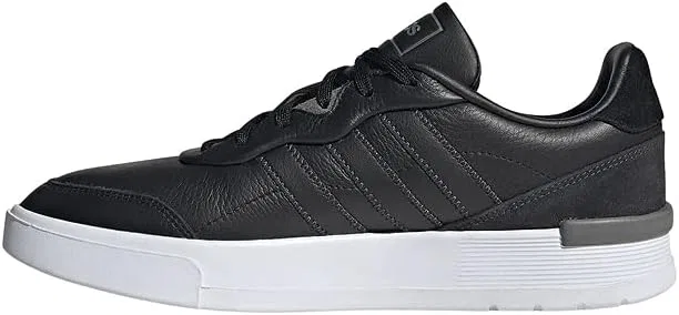 Мужские кроссовки для легкой атлетики Adidas Clubcourt, Negbás Carbon Black — фото 2