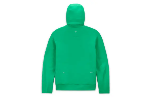 Толстовка Nike x NOCTA Tech Fleece Full Zip Hoodie 'Stadium Green', зеленый — фото 2