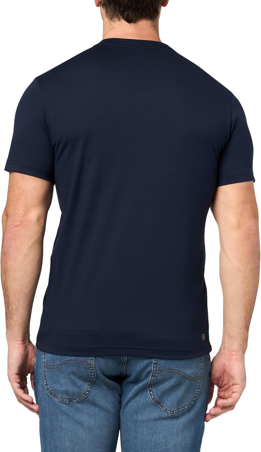 Футболка Lacoste Ultra-Dry, спортивная, Navy Blue — фото 2
