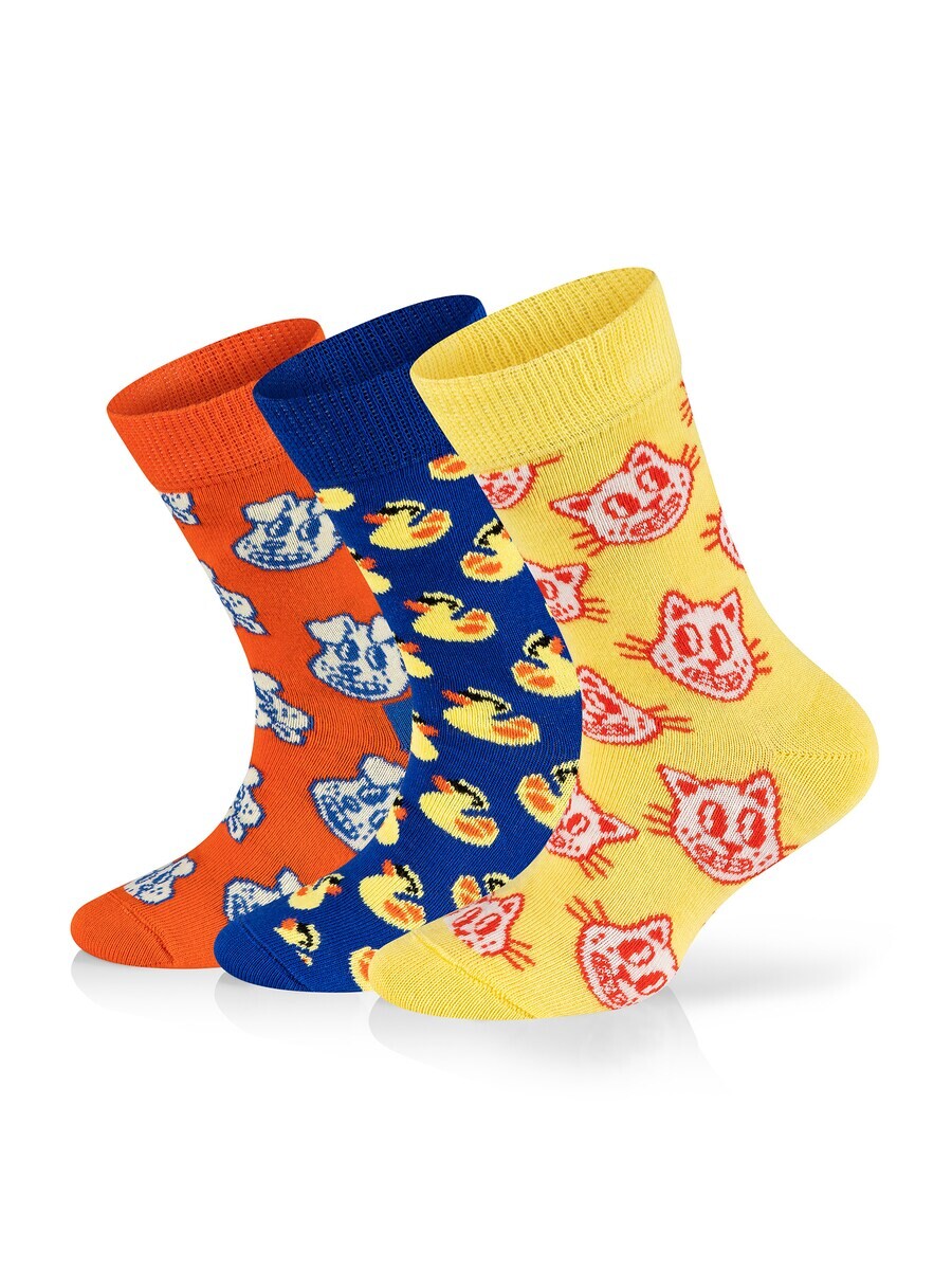 

Носки Happy Socks Socks, цвет Royal blue/Lime/Dark orange